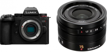 Panasonic Lumix G9 II boîtier + Leica DG Summilux 15mm f1-1,7