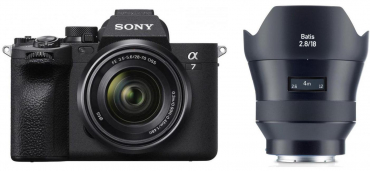 Sony Alpha ILCE-7 IV + SEL FE 28-70mm + ZEISS Batis 18mm f2.8