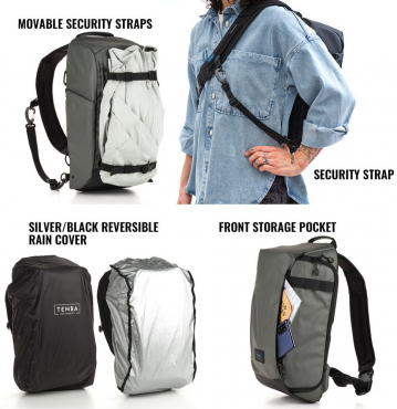 Tenba Solstice v2 12L Sling Bag Grau