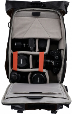 Rollei Fotoliner Ocean Rolltop Black