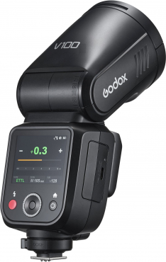 Godox V100 O Rundblitzgerät für OM-System / Panasonic