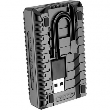 Nitecore USN1 Double Charger für NP-FW50 + USB