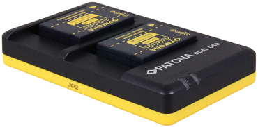 PATONA Dual Schnell-Ladegerät f. Panasonic BCG10E
