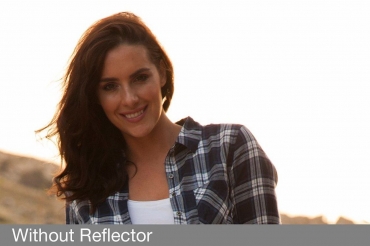 Manfrotto LR3628 Trigrip Sunlite/Soft Silber 75cm