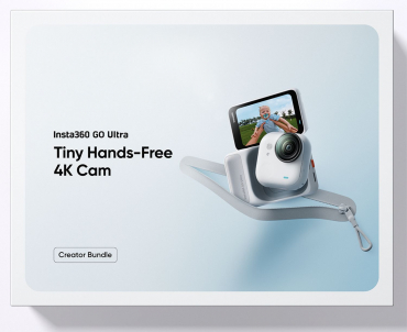 INSTA360 GO Ultra Creator Bundle Arctic White