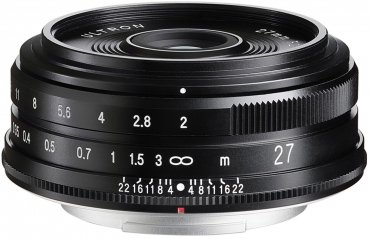 Voigtländer Ultron 27mm f2 Fuji X-Mount schwarz Kundenretoure