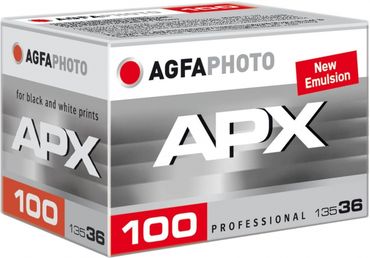 AgfaPhoto APX 100 Prof 135-36 Film noir et blanc