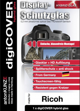 digiCOVER Hybrid Glas Displayschutz Ricoh GR IV - 6065874 digiCOVER Hybrid Glas Displayschutz Ricoh GR IV