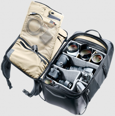 deuter Jaypack Pro 34+14 Camera Backpack Black
