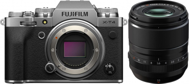 Fujifilm X-T4 silber + XF 33mm F1.4 R LM WR