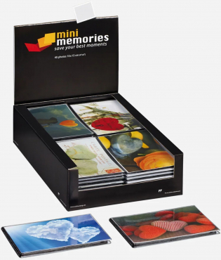 Walther MA-512 Einsteckalbum Hearts II für 40x10x15cm 6er Pack 