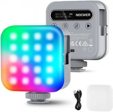 NEEWER BL60C, 5 Watt magnetisches RGB Videolicht - 6067011 NEEWER BL60C, 5 Watt magnetisches RGB Videolicht