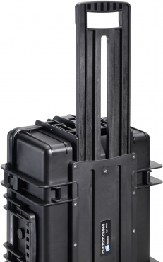 B&W Case Type 6800 RPD noir avec compartiments