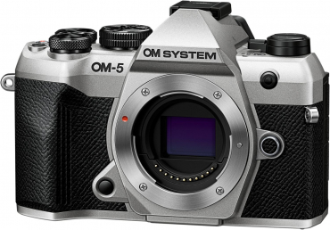 OM System OM-5 Mark II Housing silver