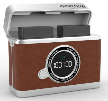 Patona Platinum Dual Ladebox USB-C für Fuji NP-W126