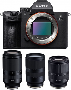Sony Alpha ILCE-7 III (ILCE7M3) + Tamron 17-28mm + 28-75mm + 70-180mm