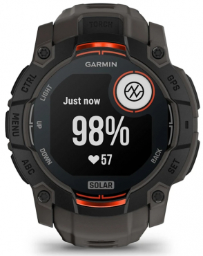 Garmin Instinct® 3 50mm Solar Carbon Black