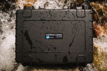 B&W Case Type 5000 SI black with foam insert