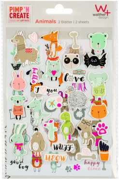 Autocollants Animaux PIMP AND CREATE - 6067931 Autocollants Animaux PIMP AND CREATE