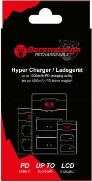 Berenstargh Ladegerät Sony NP-F550 inkl. USB-C-Kabel