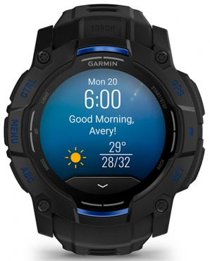 Garmin Instinct® 3 50mm AMOLED Black Blue