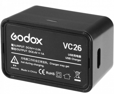 Godox VC26 USB charger for V1, V860III and MF-R76