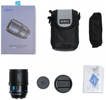 SIRUI AF 40mm T1.8 1.33X S35 Anamorphic Lens X-Mount Blue Flare