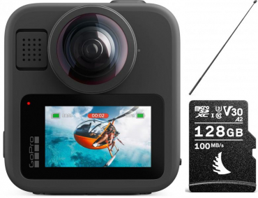 GoPro MAX2 + 2.7m Extension Pole + Angelbird AV PRO 128GB 100MB/s - 6066060 GoPro MAX2 + 2.7m Extension Pole + Angelbird AV PRO 128GB 100MB/s