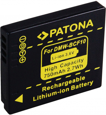 Patona Akku für Panasonic DMW-BCF10