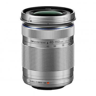 OM System M.Zuiko ED 4,0-5,6/40-150 mm R argenté - 6071338 OM System M.Zuiko ED 4,0-5,6/40-150 mm R argenté