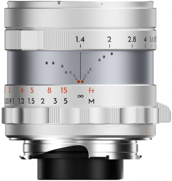 Thypoch Simera 35mm f1,4 Leica M-Mount Typ II silber