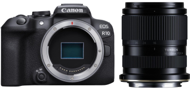 Canon EOS R10 + Tamron 16-50mm f/2.8 A RF Mount
