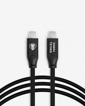 CobraTether Max Reach Bundle 15M 10G Schw Gerade