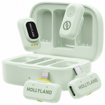 Hollyland Lark A1 Combo Mint Green