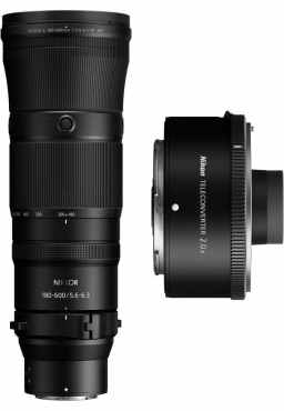 Nikon Z 180-600mm f5,6-6,3 + Telekonverter 2x