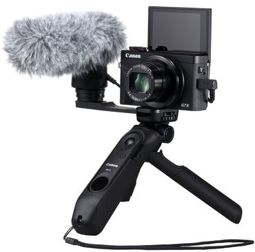 Canon HG-100TBR Grip Stand + DM-E100 Stereo Microphone
