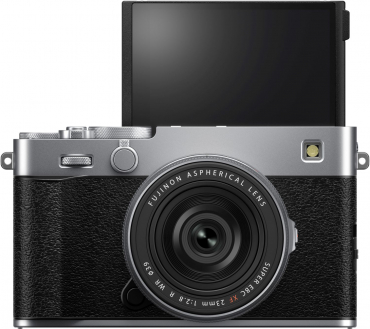 Fujifilm X-E5 Silver Housing + XF 23mm f2.8 R WR