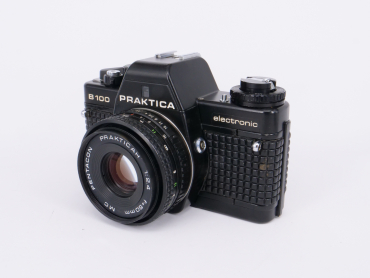 Praktica B100 electronic + Prakticar 50mm f2,4 MC gebraucht #9070403