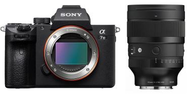 Sony Alpha ILCE-7 III + Sigma 85mm f1,2 DG Art E-Mount