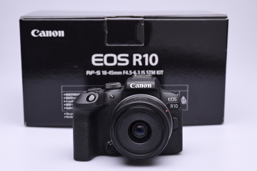Canon EOS R10 + RF-S 18-45mm  gebraucht #9164806