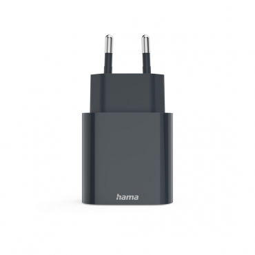 Hama 86441 Chargeur rapide USB-A/C 20W Anthracite