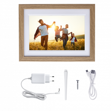 Rollei Smart Frame WiFi 1010 Wood Brown
