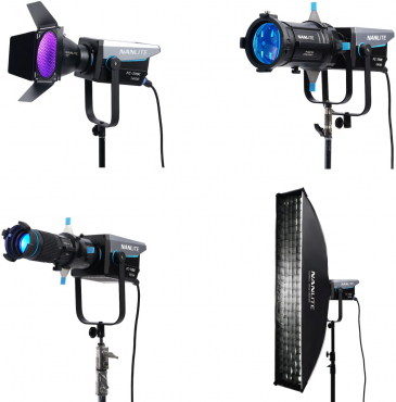 NANLITE FC-720C Full-Color Reportage- und Studio-Scheinwerfer
