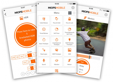 Miops Smartphone Fernauslöser MD-C1 Kabel für Canon