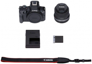 Canon EOS R50 black + 18-45mm IS STM + RF 75-300mm f4-5.6
