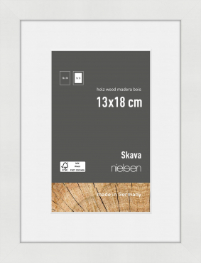 Nielsen Skava 6332101 13x18cm blanc