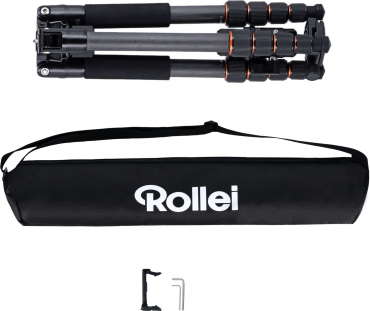 Rollei Fotopro Compact Traveler No.1 Carbon black single piece