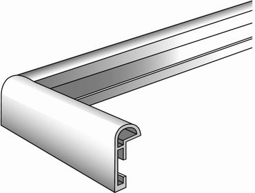 Walther Plastic frame KW430H Galeria 24x30cm white