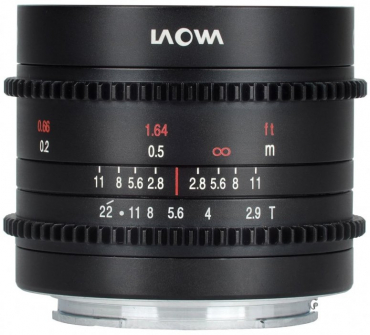 Fujifilm X-T4 schwarz + LAOWA 9mm T2.9 Zero-D Cine