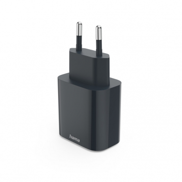 Hama 86441 Chargeur rapide USB-A/C 20W Anthracite